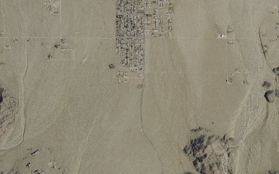 Aerial view centered on INDIAN COVE CAMPGROUND