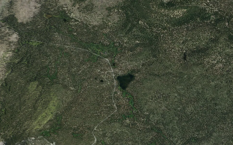Aerial view centered on SUMMIT LAKE NORTH