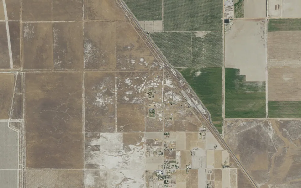 Aerial view centered on John L. Whitehead Jr. Campground