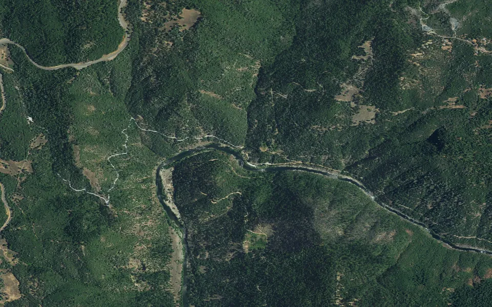 Aerial view centered on Ruck-A-Chucky