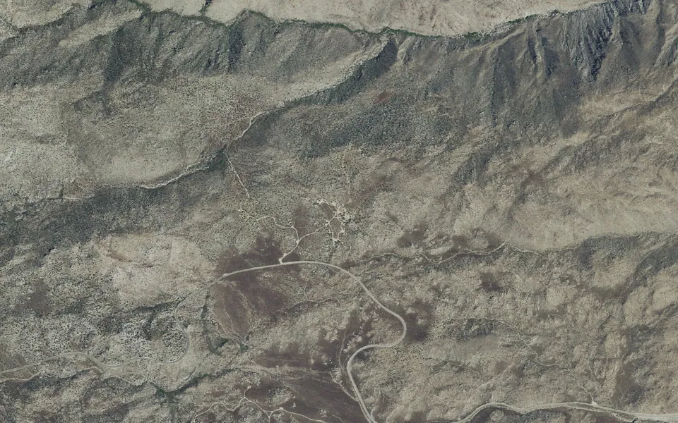 Aerial view centered on Culp Valley