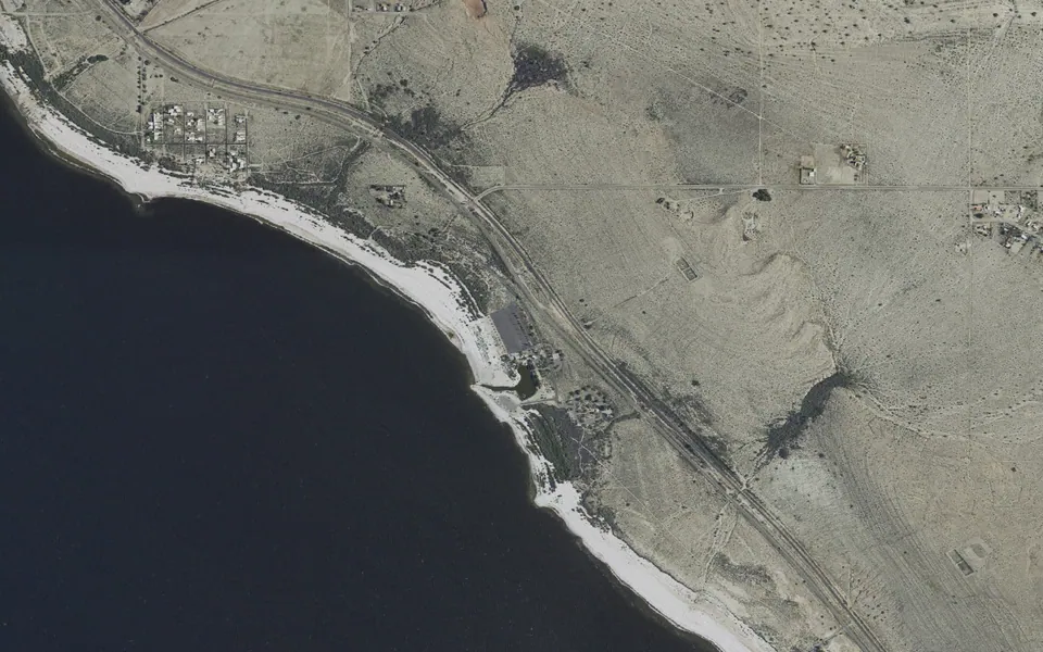 Aerial view centered on Headquarters CG