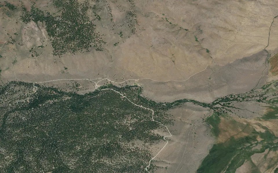 Aerial view centered on Buckeye