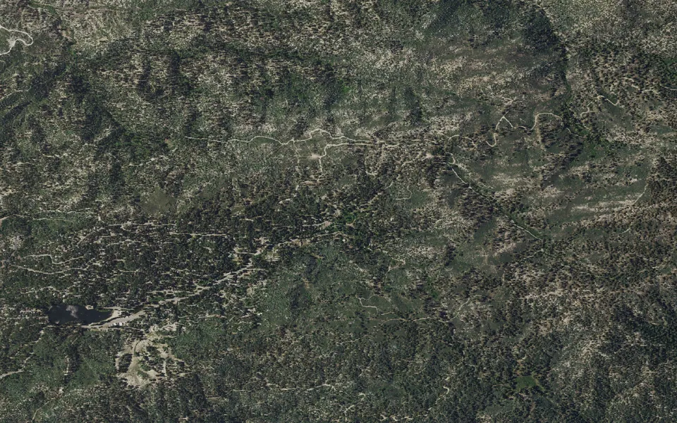 Aerial view centered on Green Valley