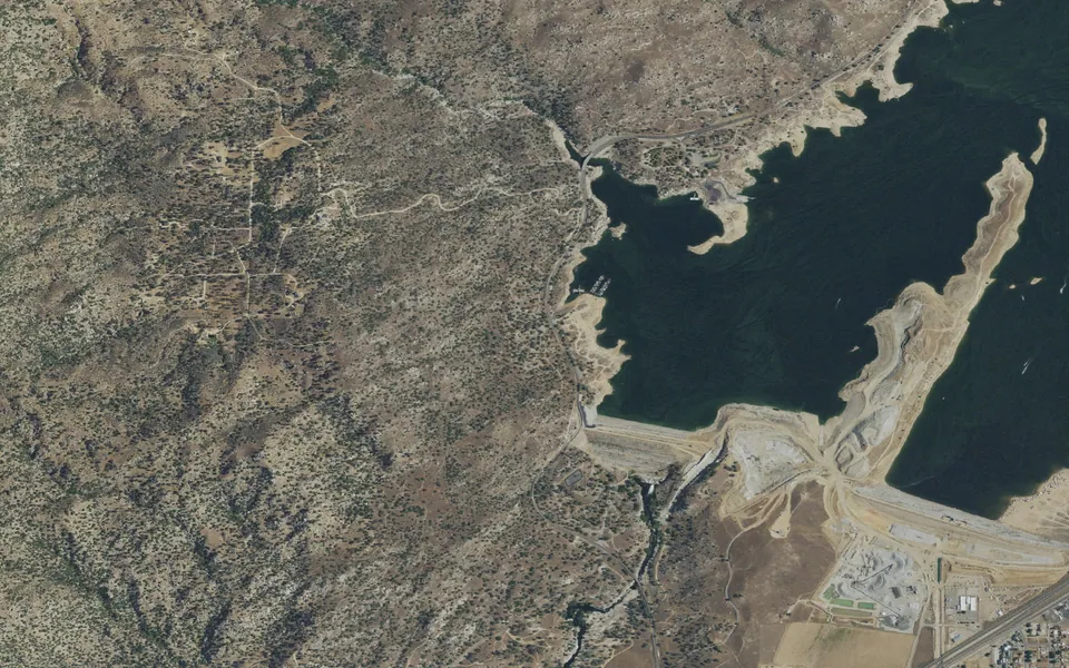 Aerial view centered on Pioneer Point