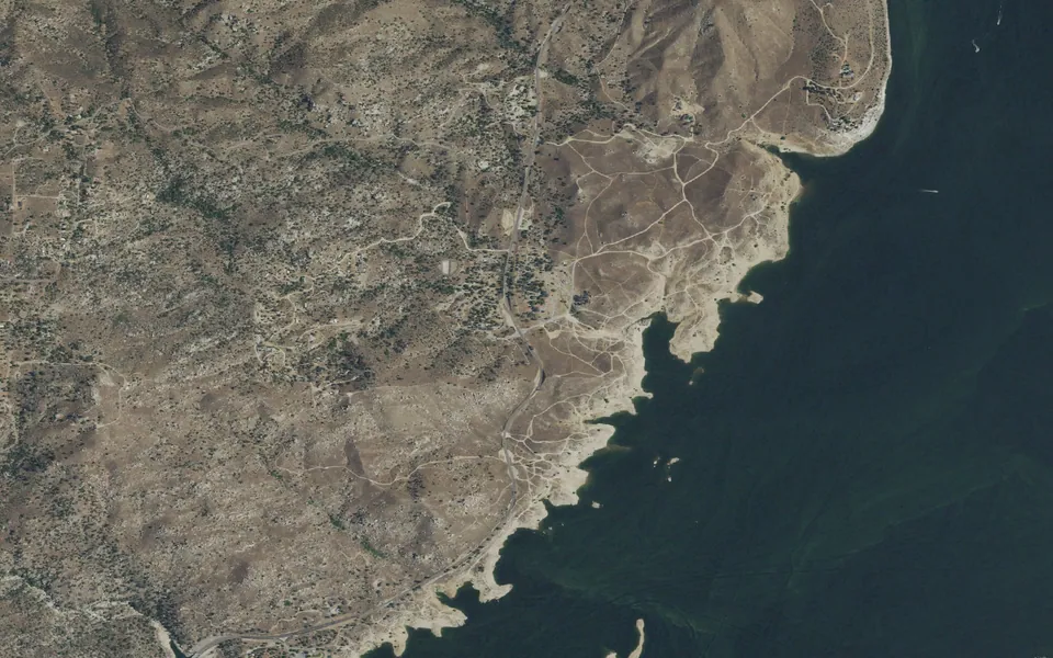 Aerial view centered on Boulder Gulch