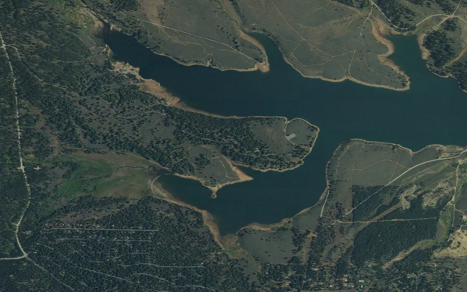 Aerial view centered on Prosser Family