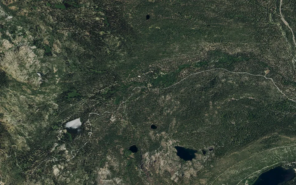 Aerial view centered on Berger