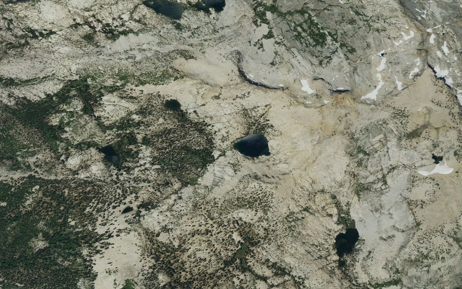 Aerial view centered on Lyons camp area