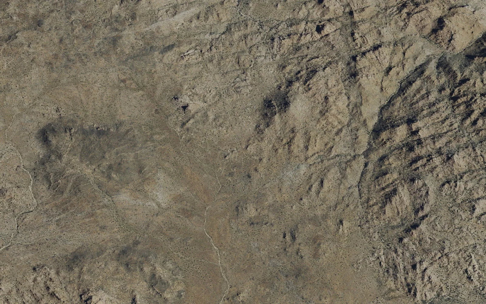 Aerial view centered on Boy Scout Trail Campsite 11 camp area