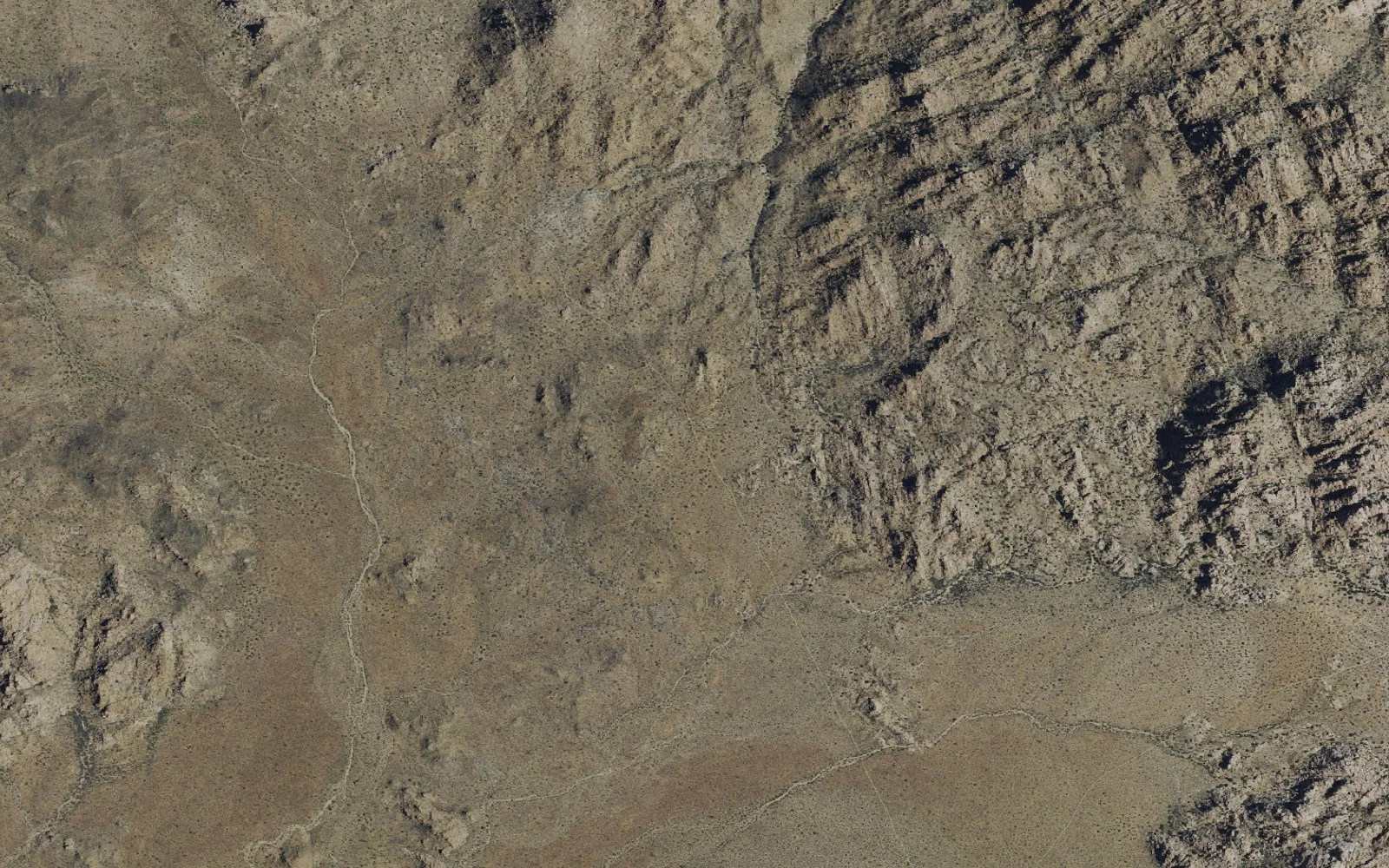 Aerial view centered on Boy Scout Trail Campsite 12 camp area