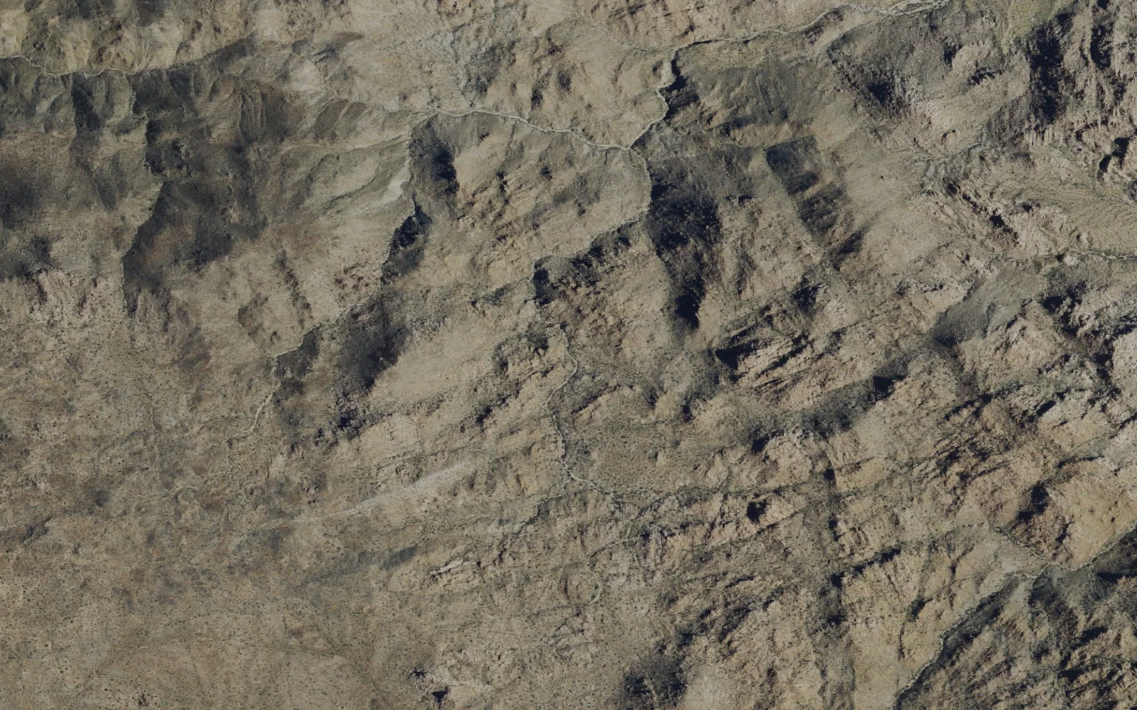 Aerial view centered on Boy Scout Trail Campsite 6 camp area