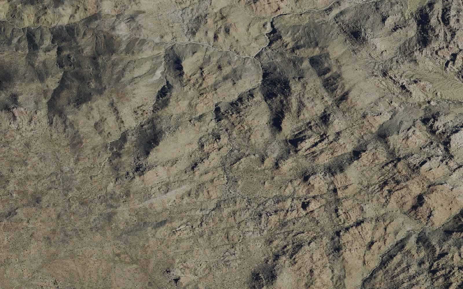 Aerial view centered on Boy Scout Trail Campsite 7 camp area