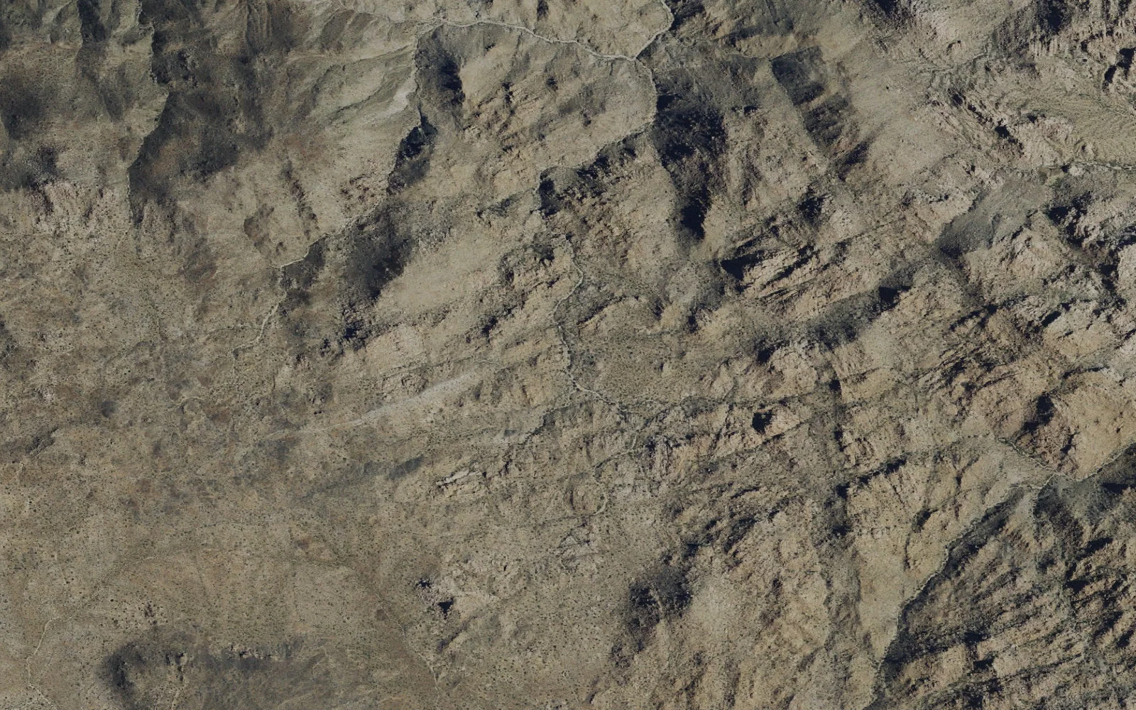 Aerial view centered on Boy Scout Trail Campsite 8 camp area