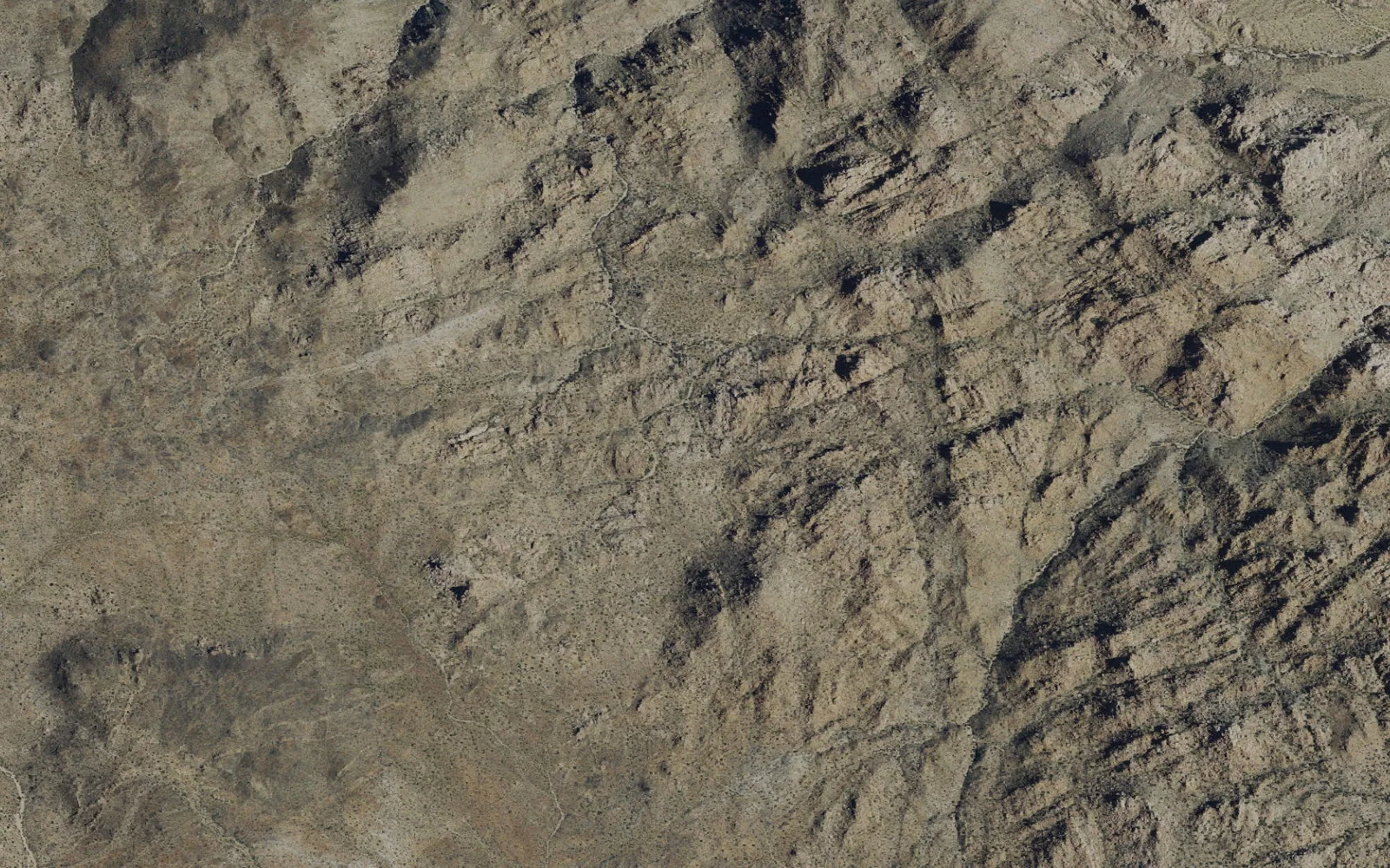 Aerial view centered on Boy Scout Trail Campsite 9 camp area