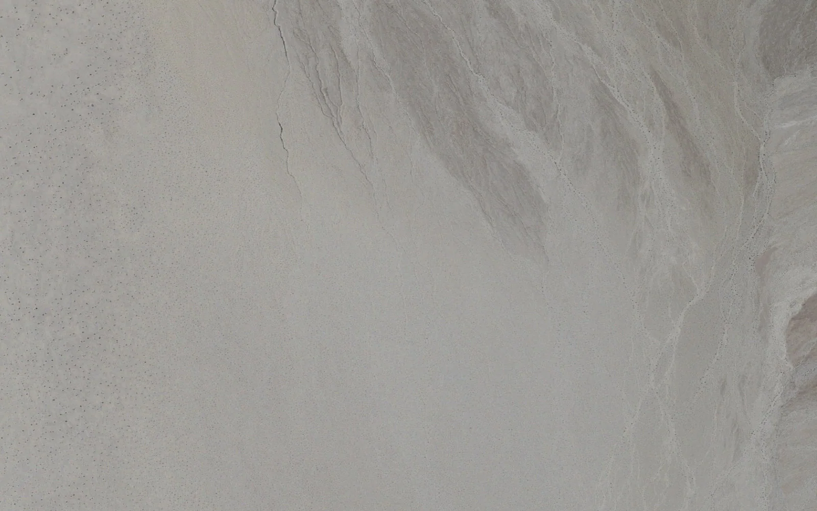 Aerial view centered on Panamint Dunes Upper Backcountry Zone camp area