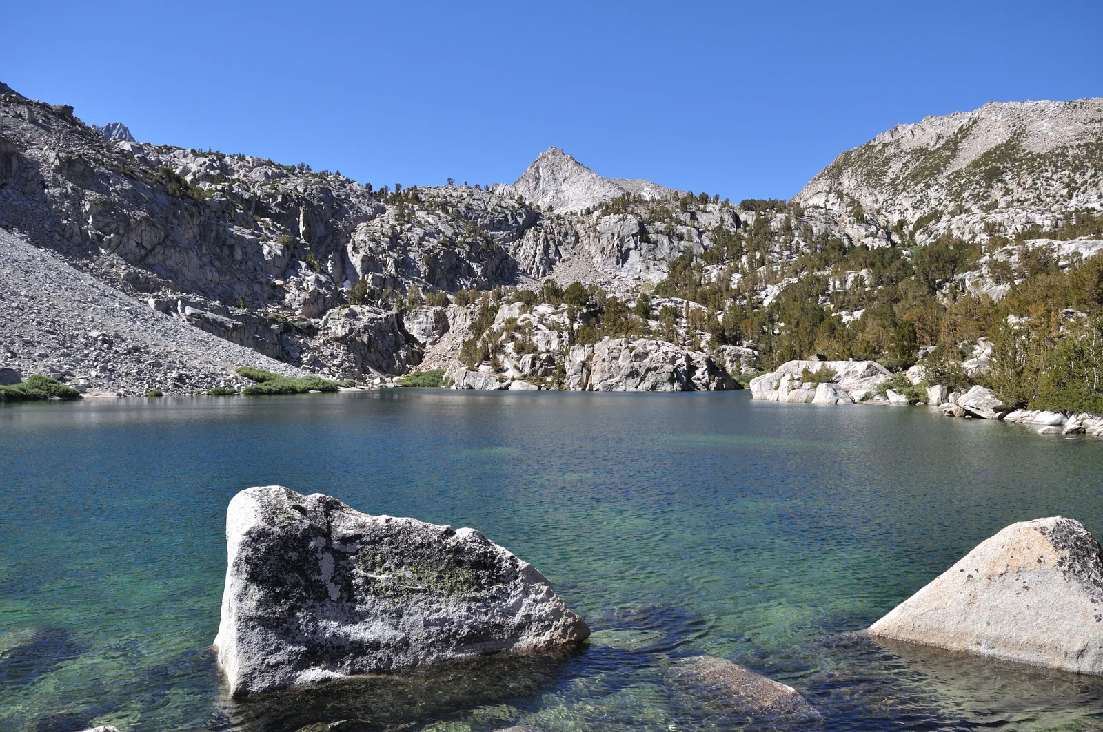 Donkey Lake in Inyo National Forest