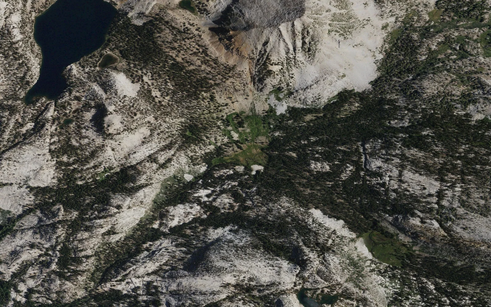 Aerial view centered on Tully Hole