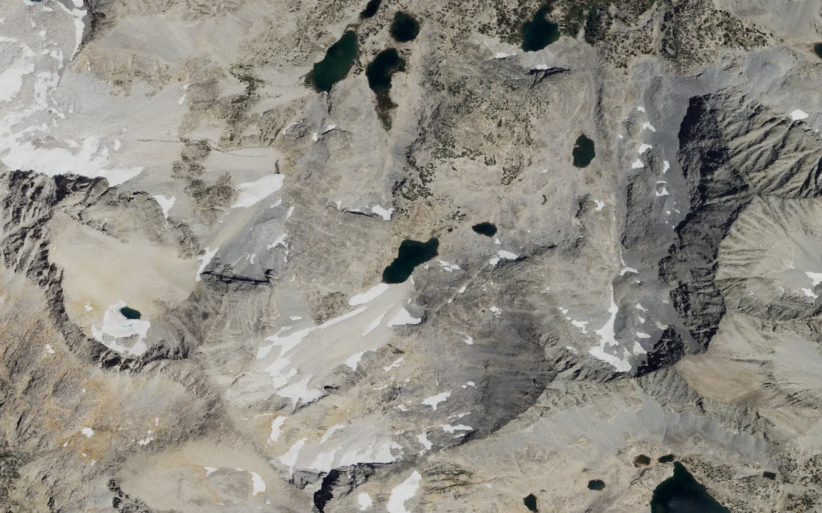 Aerial view centered on Dade Lake