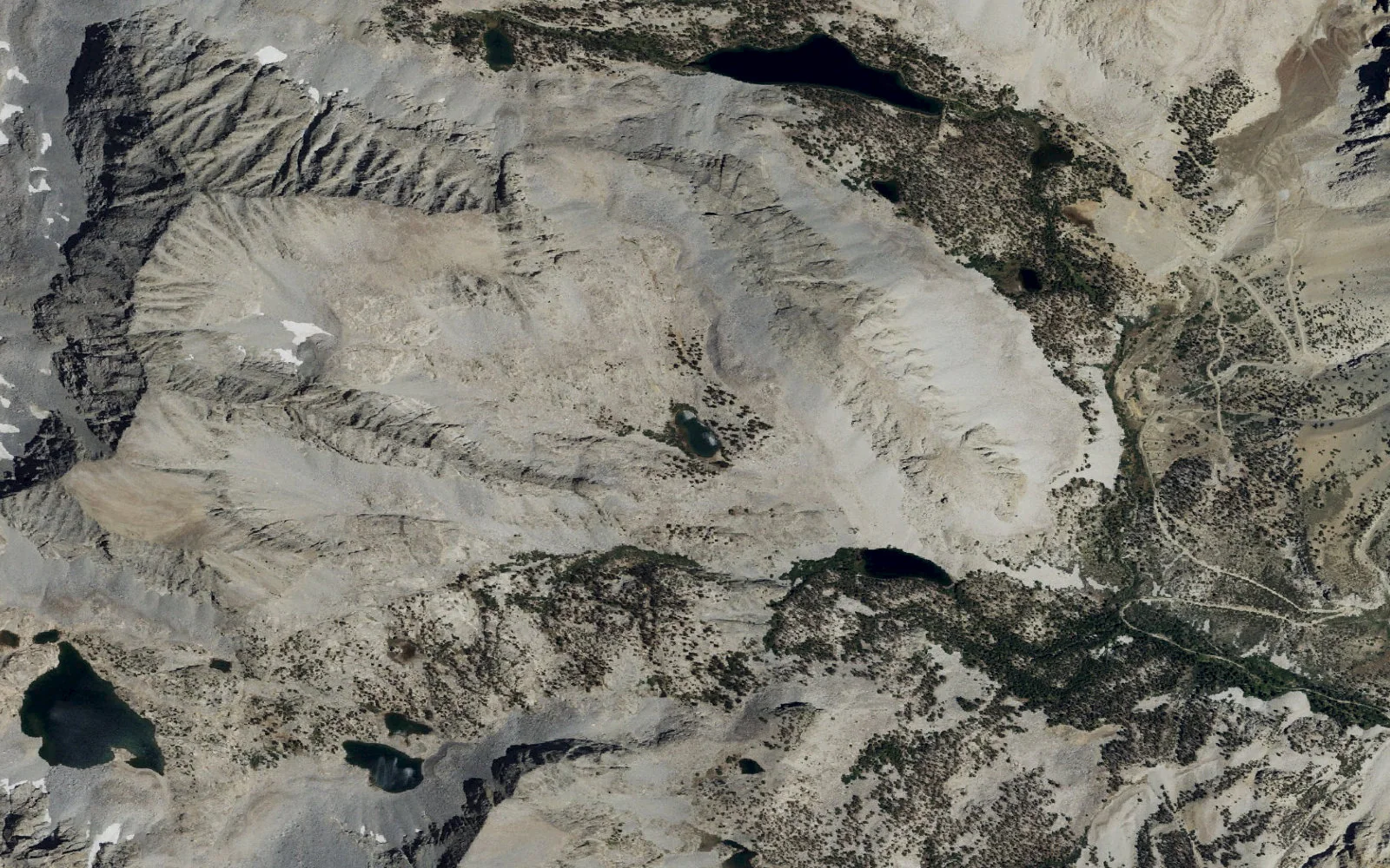 Aerial view centered on Finch Lake