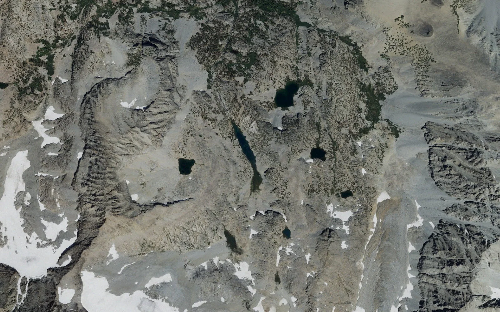 Aerial view centered on Finger Lake