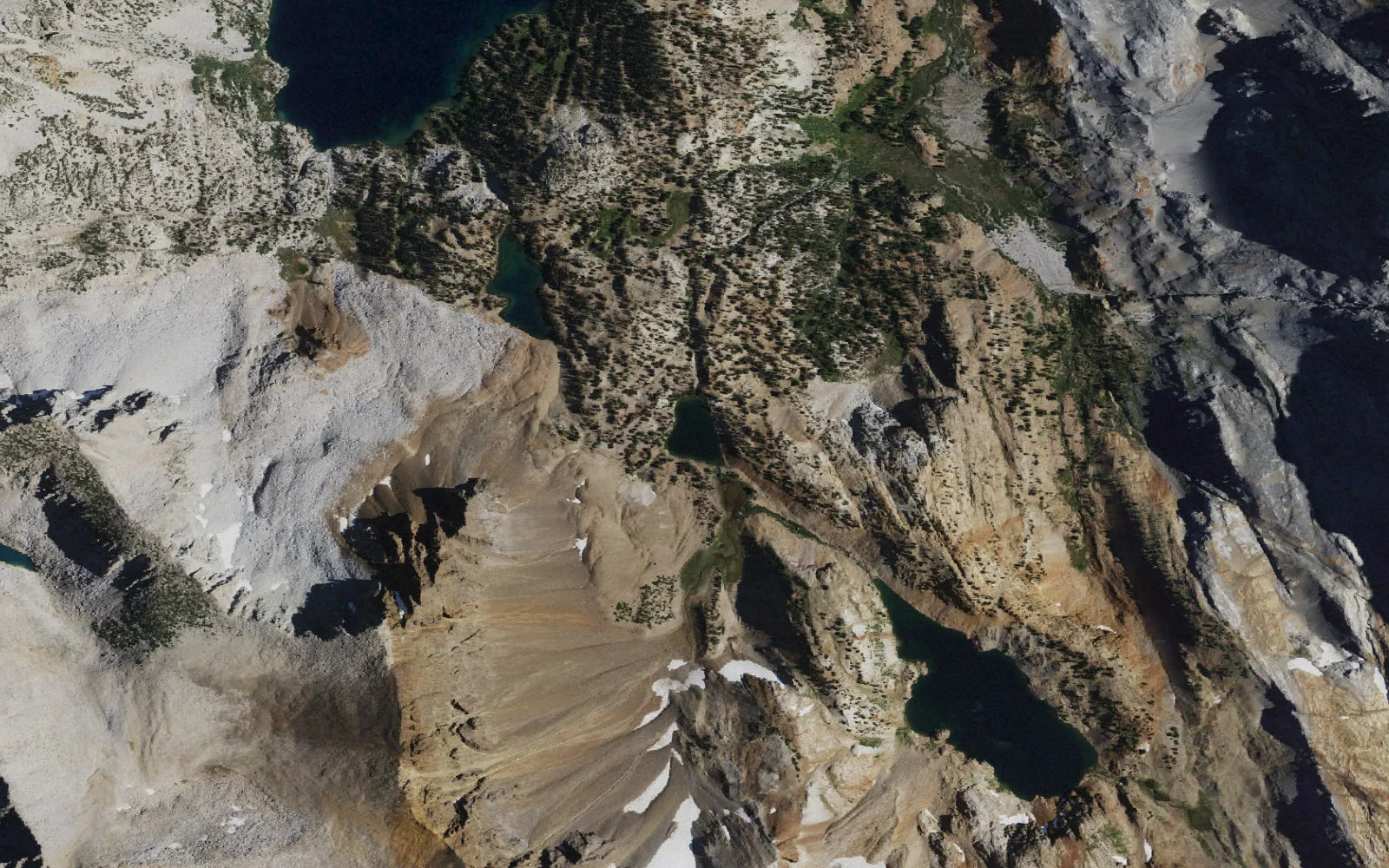Aerial view centered on Lake Wit-So-Nah-Pah