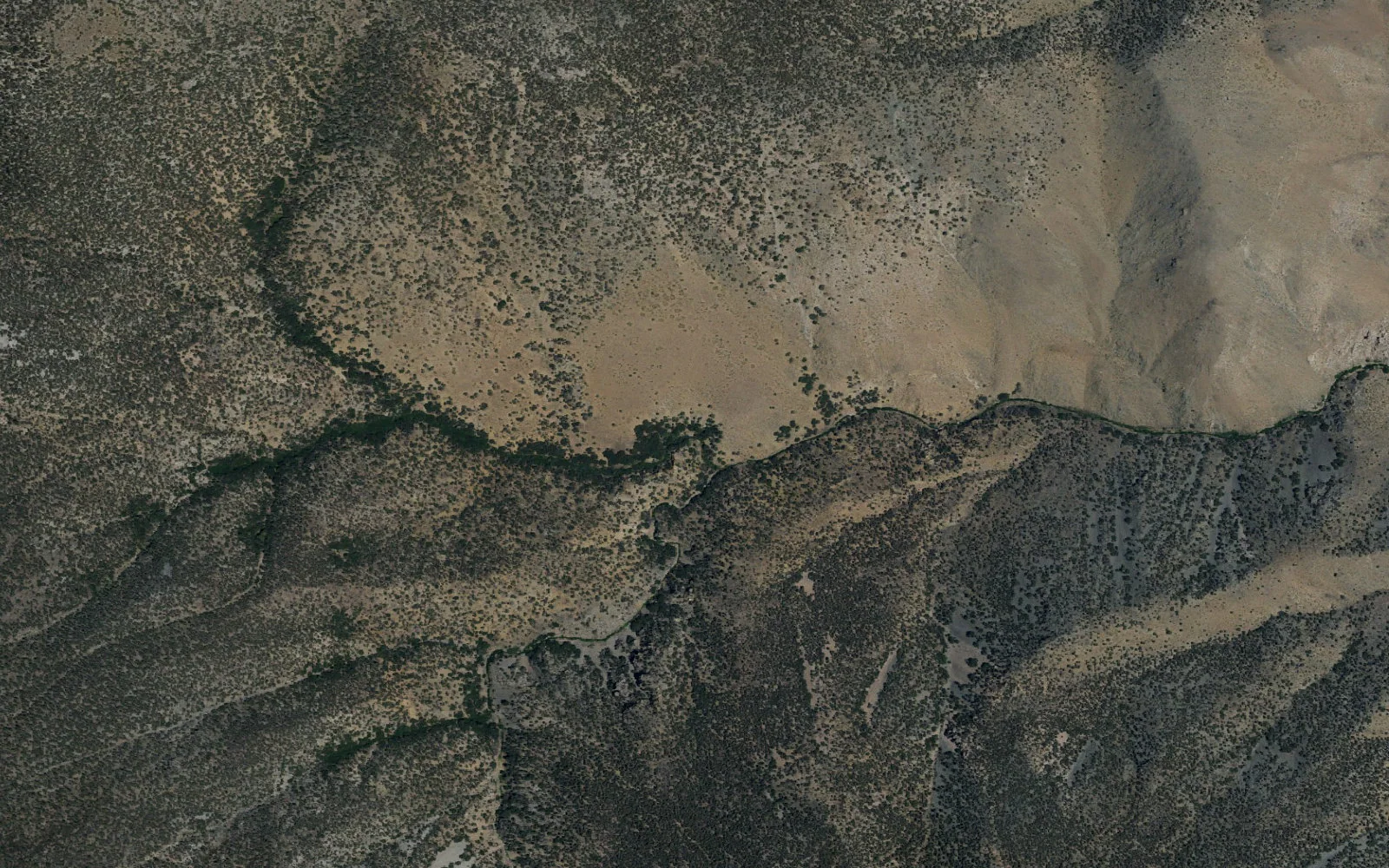 Aerial view centered on Soda Spring