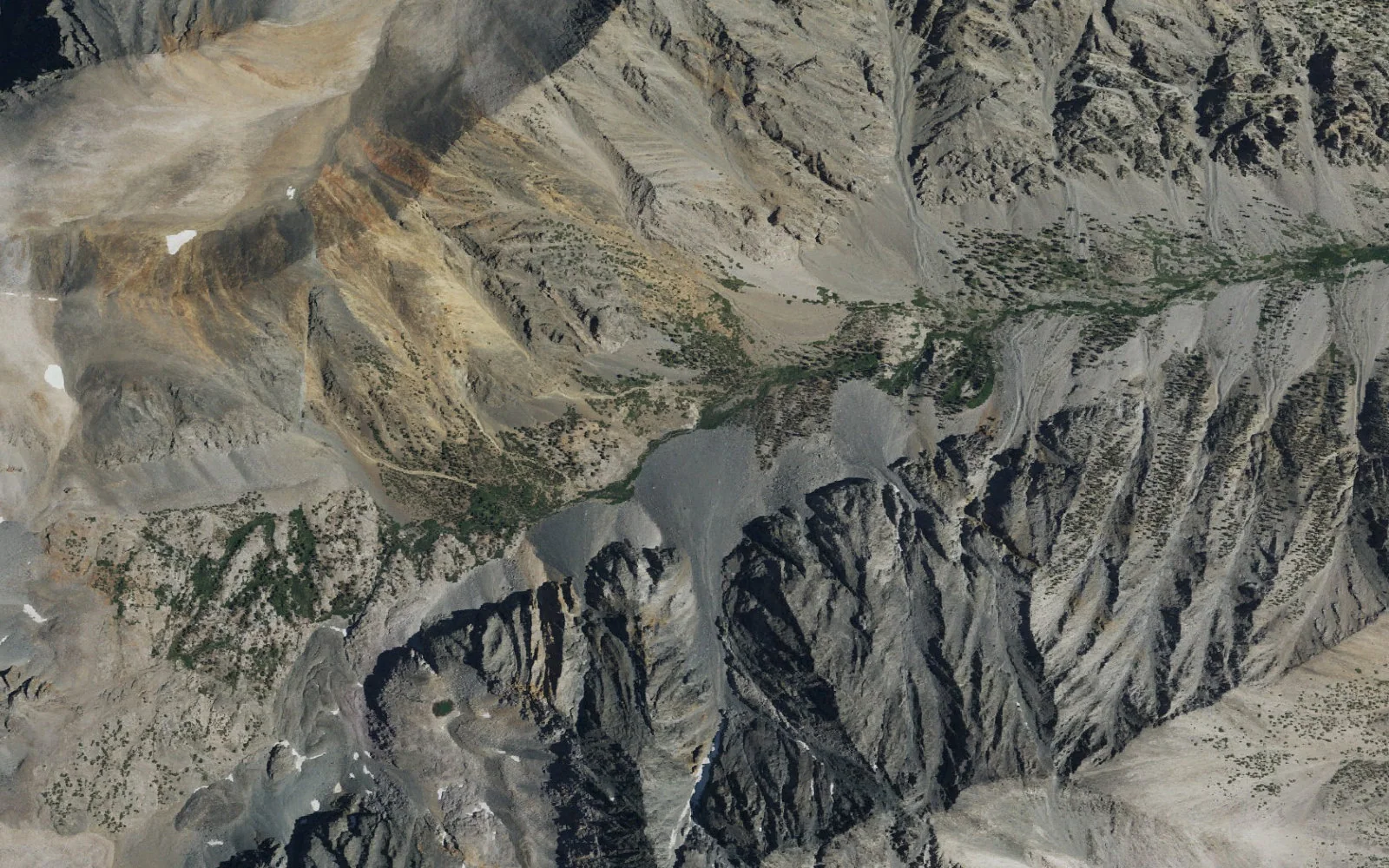 Aerial view centered on Summit Meadow