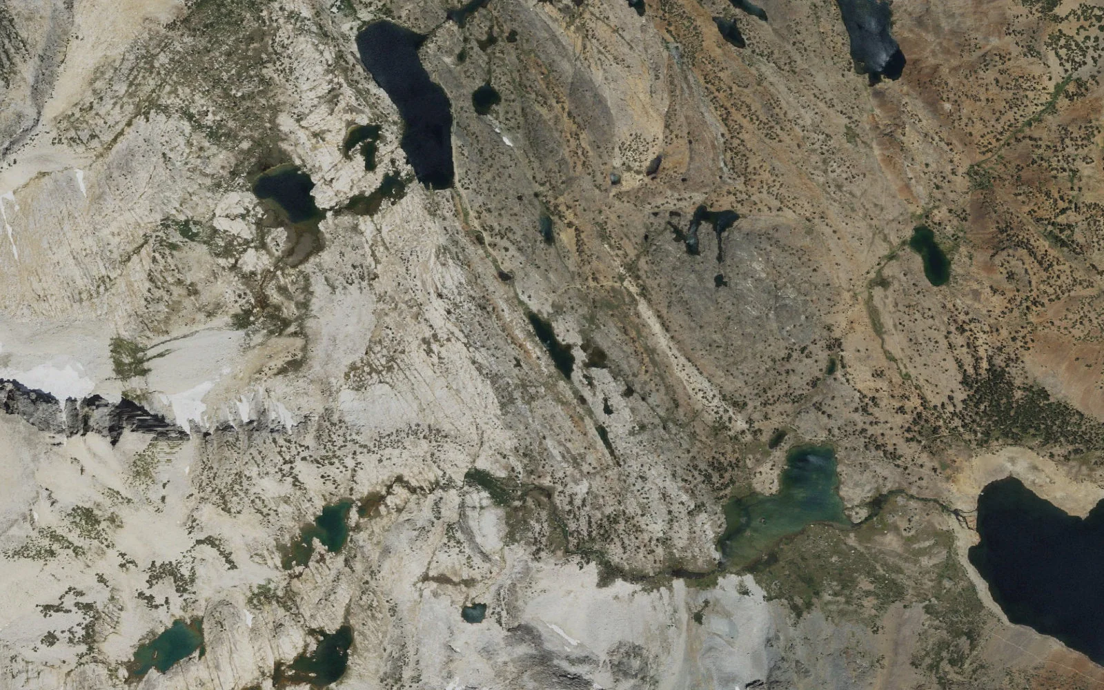 Aerial view centered on Wasco Lake