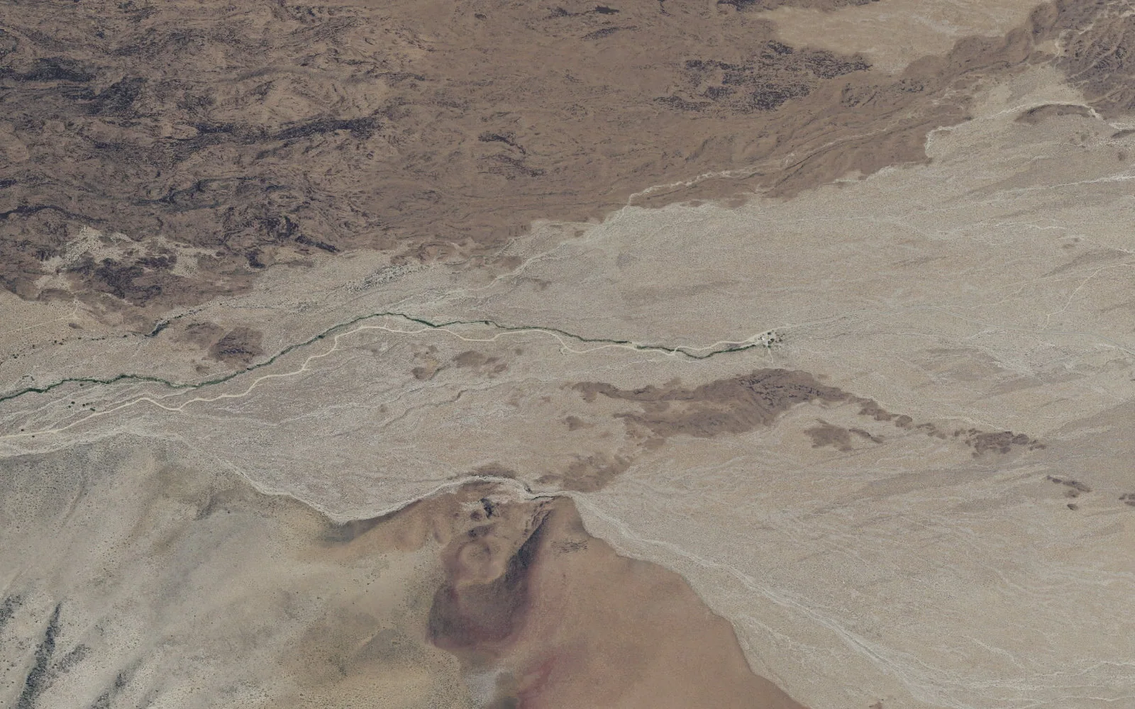 Aerial view centered on Sawmill Pass Trailhead