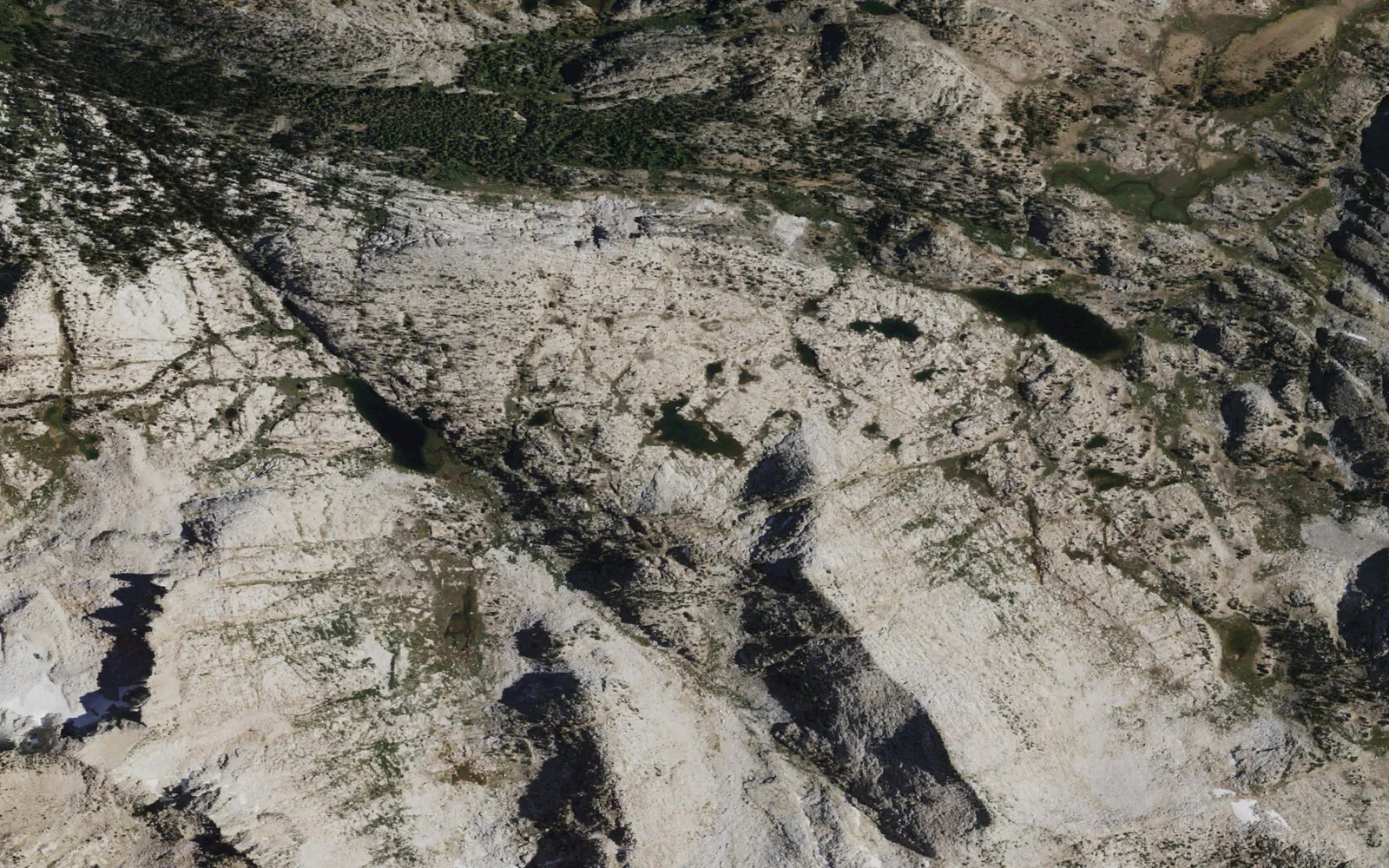 Aerial view centered on Cotton Lake