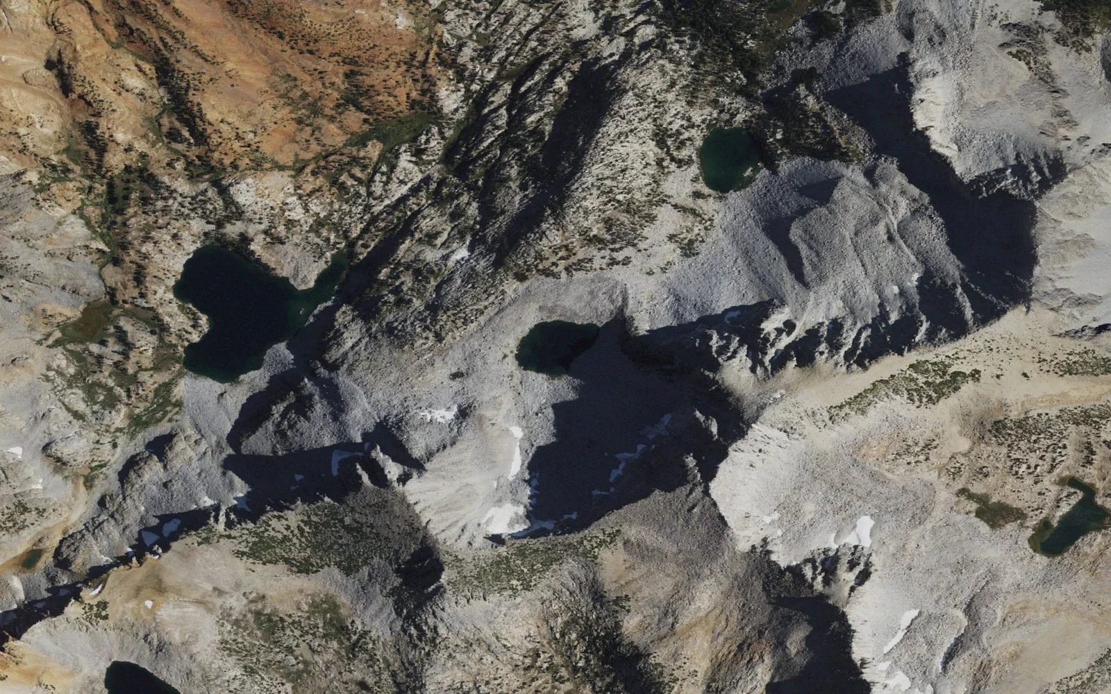 Aerial view centered on Crocker Lake