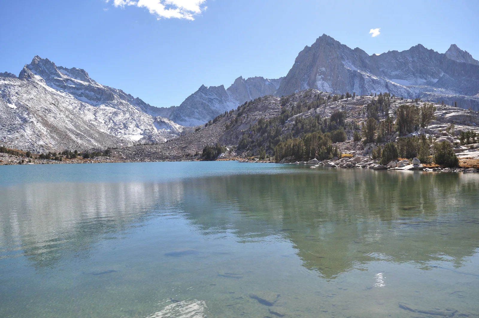 Moonlight Lake in the Sabrina Basin
