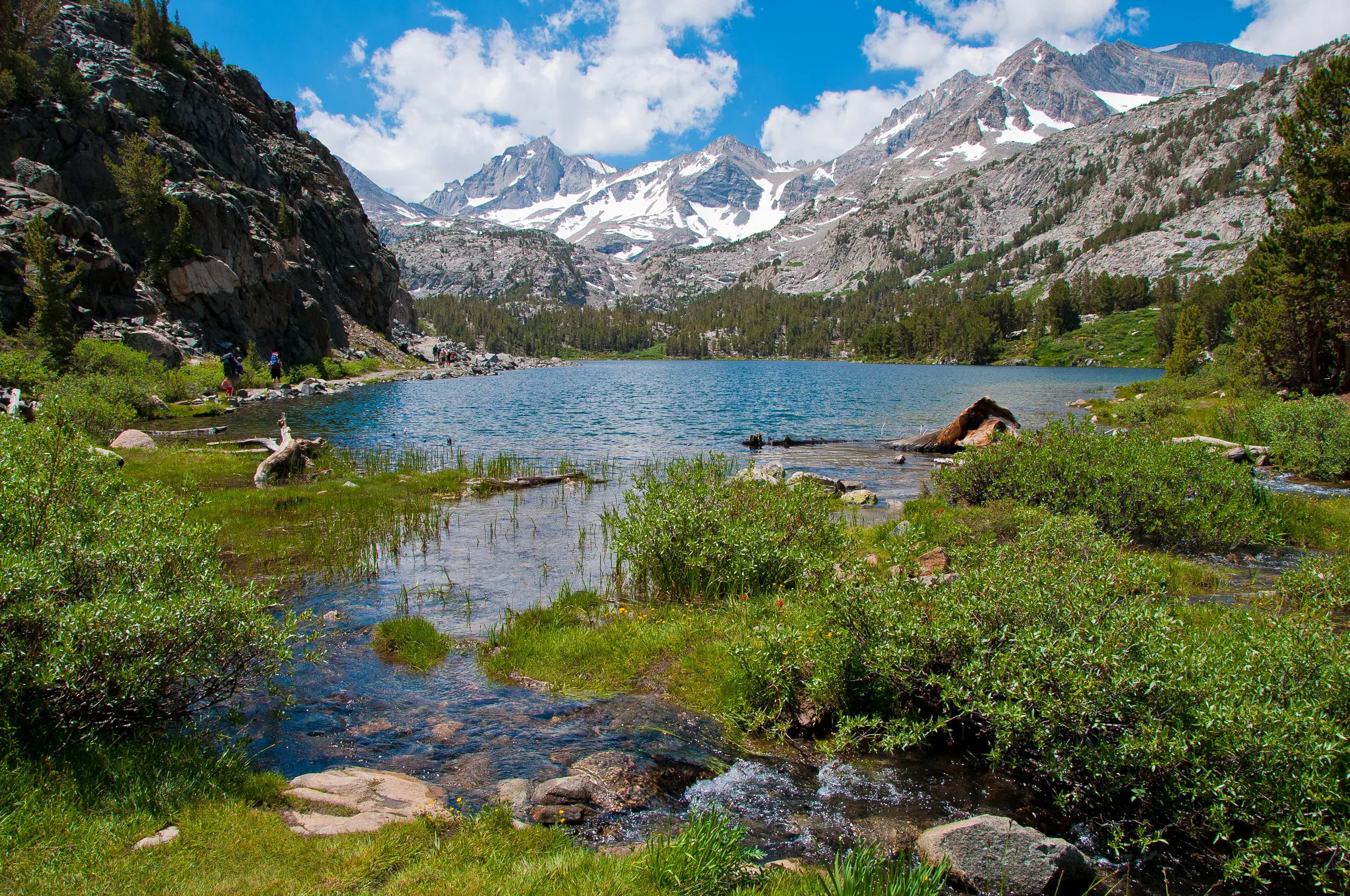 Little Lakes Valley landscape